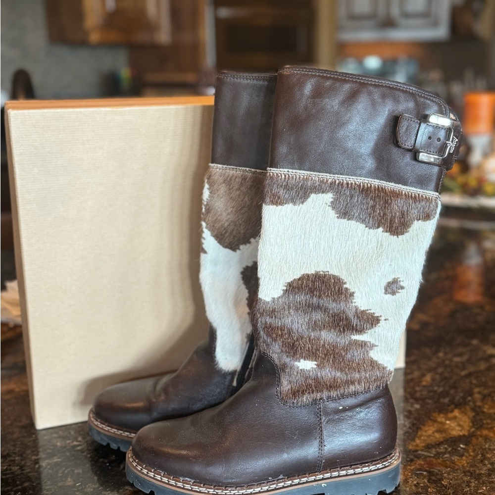 AMMANN Cowhide Leather Boots
